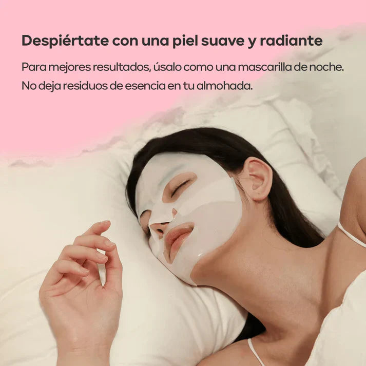 LuxeSkin™ - Mascarilla de Colágeno y Hidratación Profunda